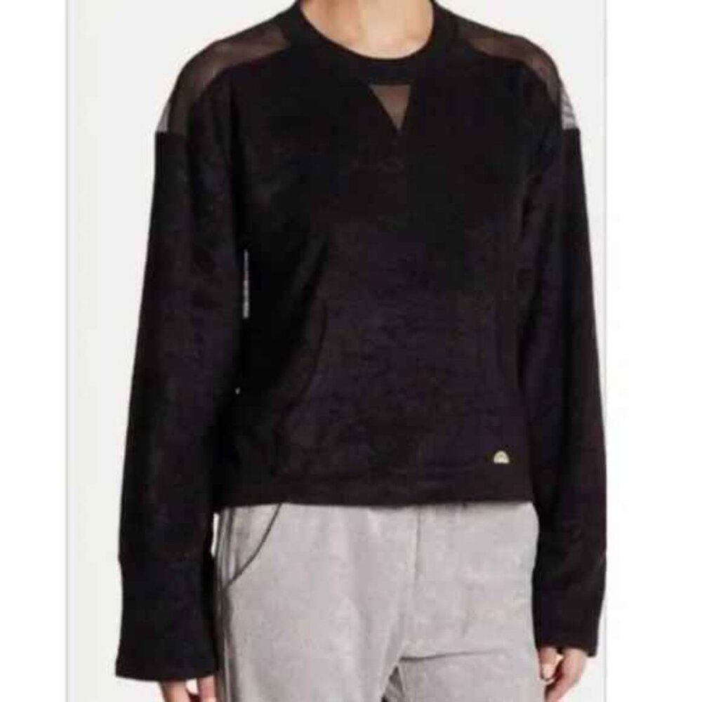 C&C CALIFORNIA MESH BACK TERRY CLOTH SWEATSHIRT - Size Large